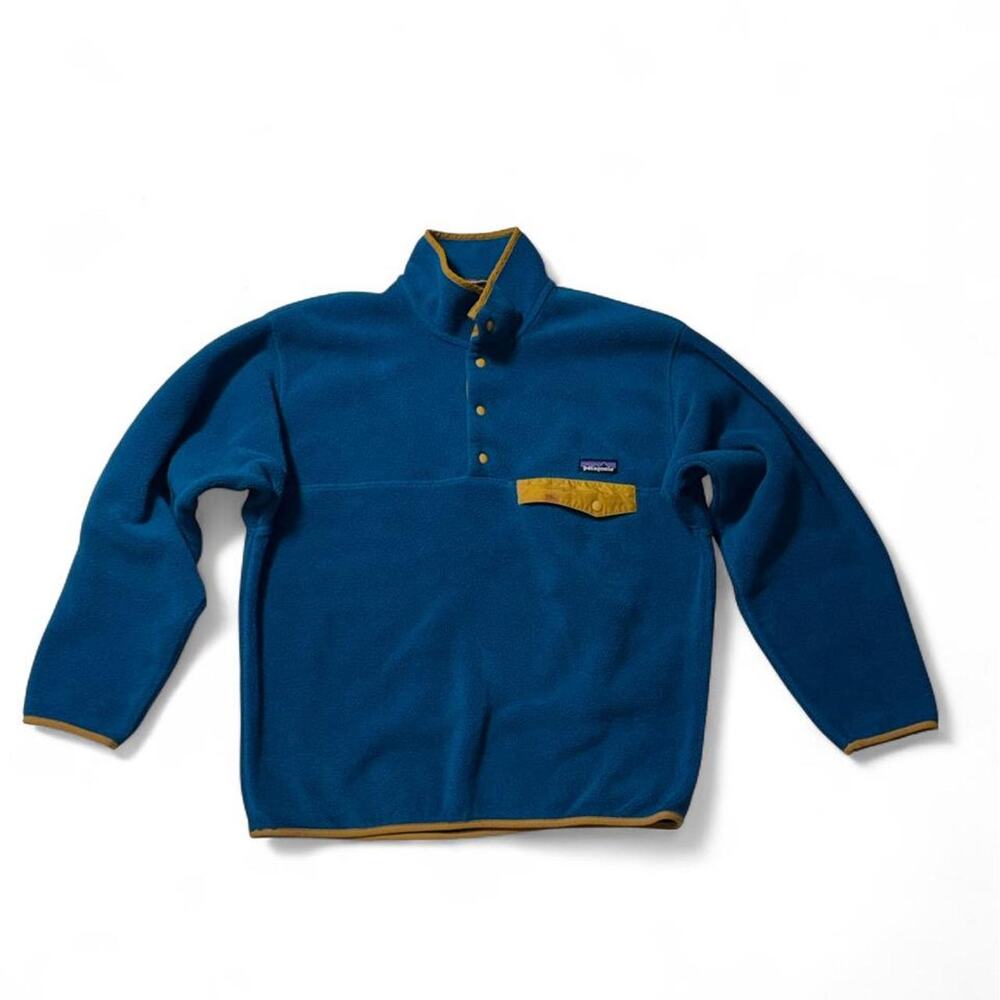 Vintage Patagonia Men's Lightweight Synchilla Snap-T Fleece Pullover Size M.